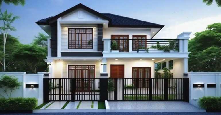 Design Porch Kolonial
