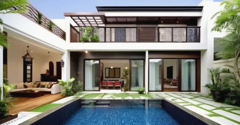 Design Porch Timur Tengah