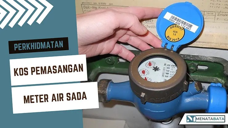 Kos Pemasangan Meter Air SADA dan Permohonan