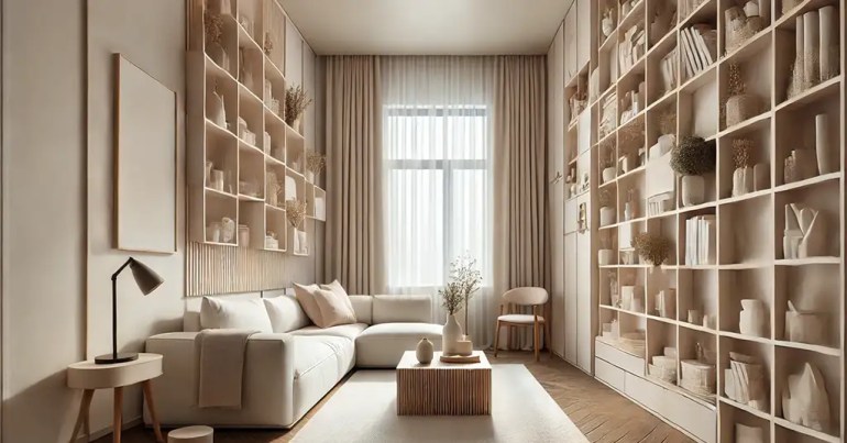 Penggunaan Rak Dinding