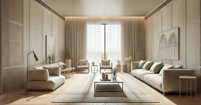 Susunan Perabot Lurus