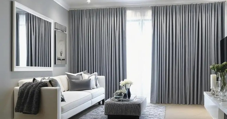 Langsir Warna Kelabu 2