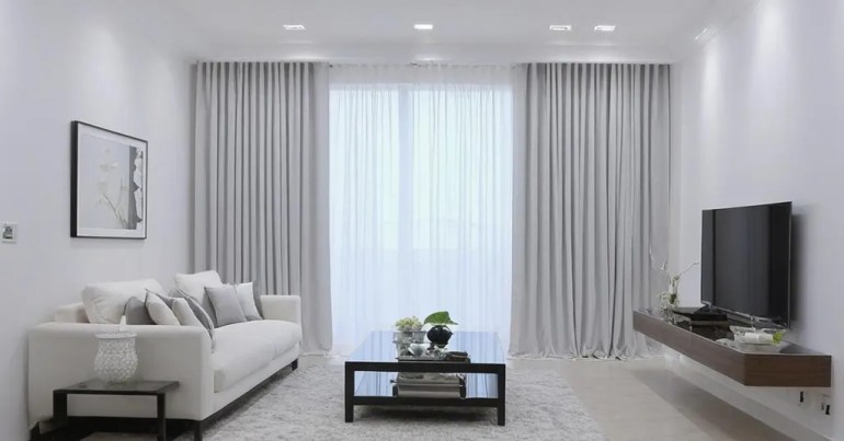 Langsir Warna Putih 2