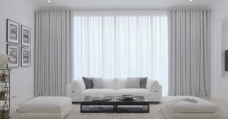 Langsir Warna Putih 5