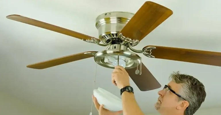 Punca Kipas Siling Tidak Berpusing