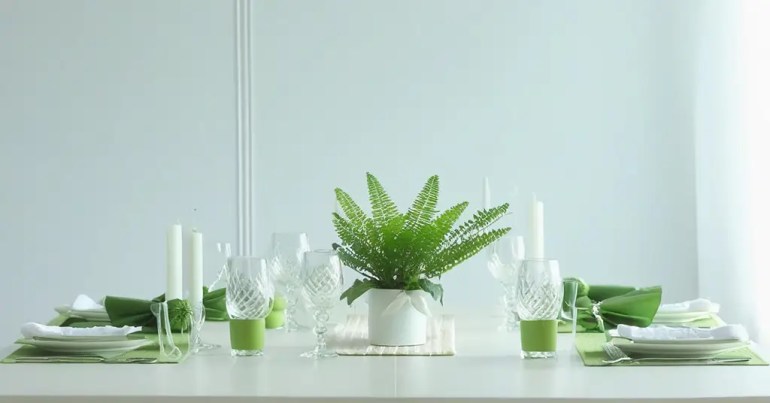 Hiasan Tumbuhan Hijau Mini