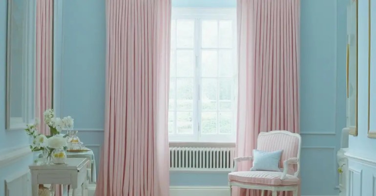 Merah Jambu Lembut 1