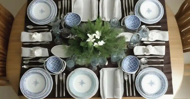 Penggunaan Pinggan dan Alat Makan Unik