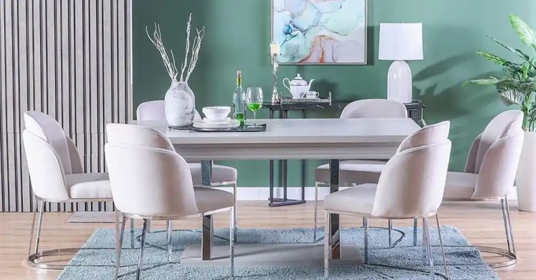 Tips Memilih Saiz Meja Makan 6 Kerusi